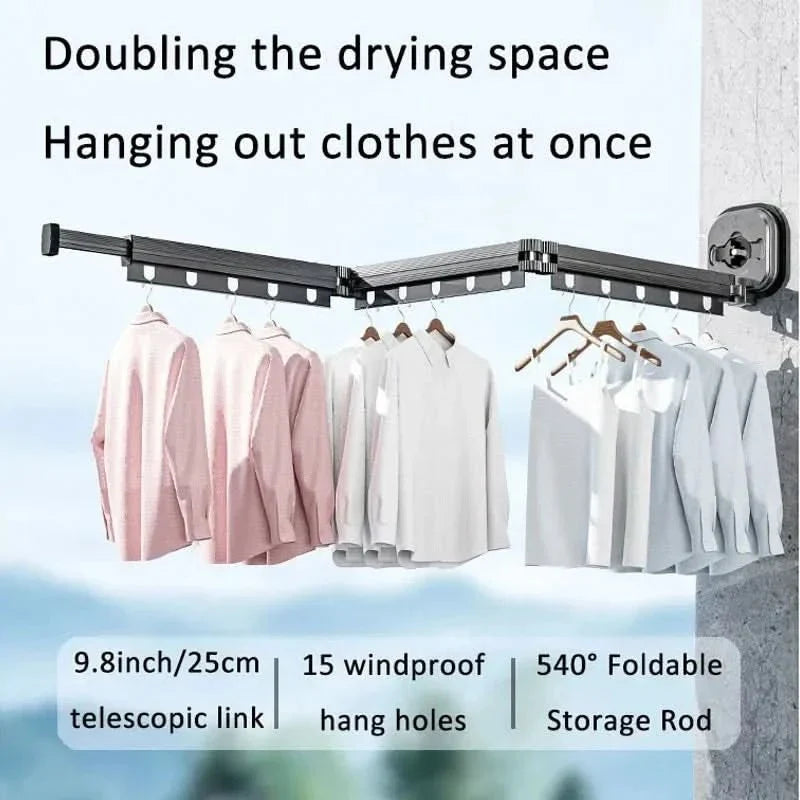 Stornfield | mounted tumble dryer - Foldable & space-saving