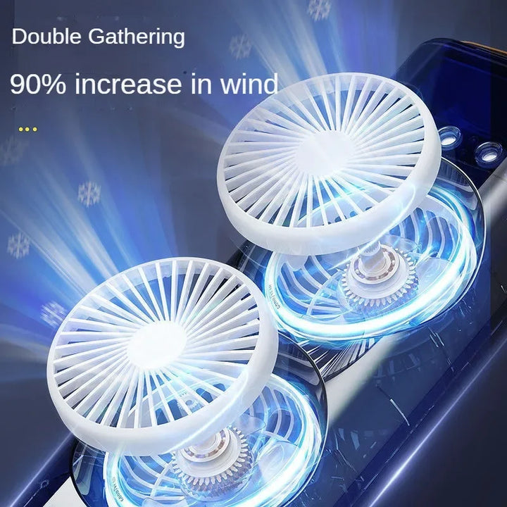 Portable Double Fan Cooling Spray Air Conditioning | Stornfield
