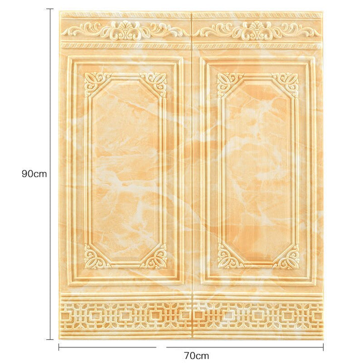 3D Self-Adhesive Antique Accent Wall Sticker | Stornfield