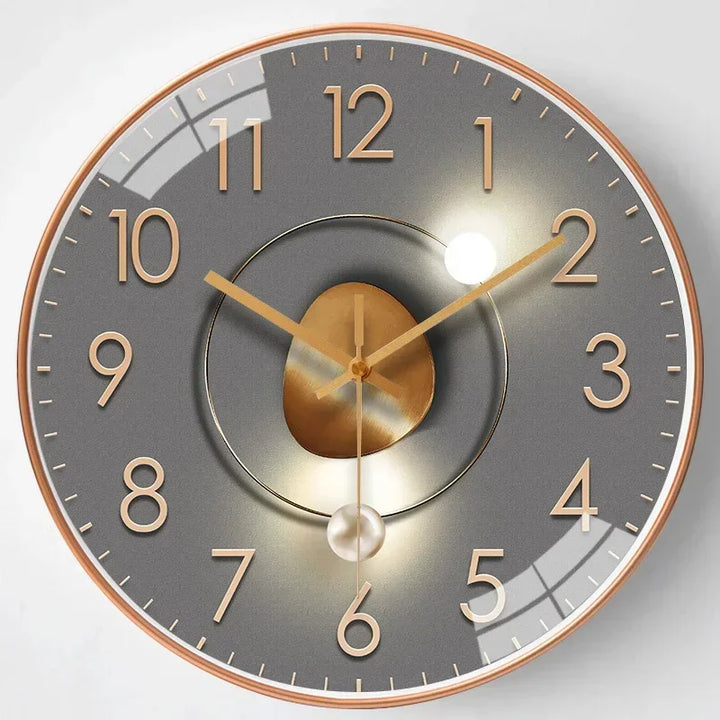 Stornfield | SilentTime – Digital Wall Clock in a Classic Style