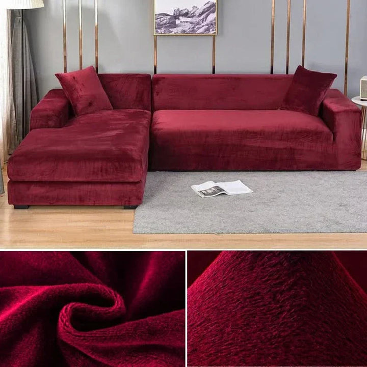 Stornfield | PlushFit - High-Quality Sofa Covers Made of Stretch Velvet