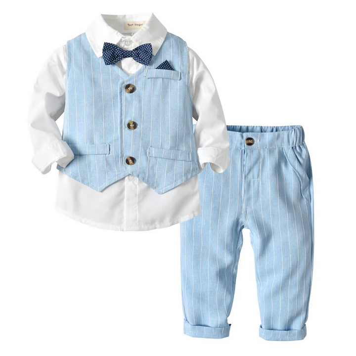 Stornfield | Boys Formal Cotton Outfit Set for Toddlers and Kids