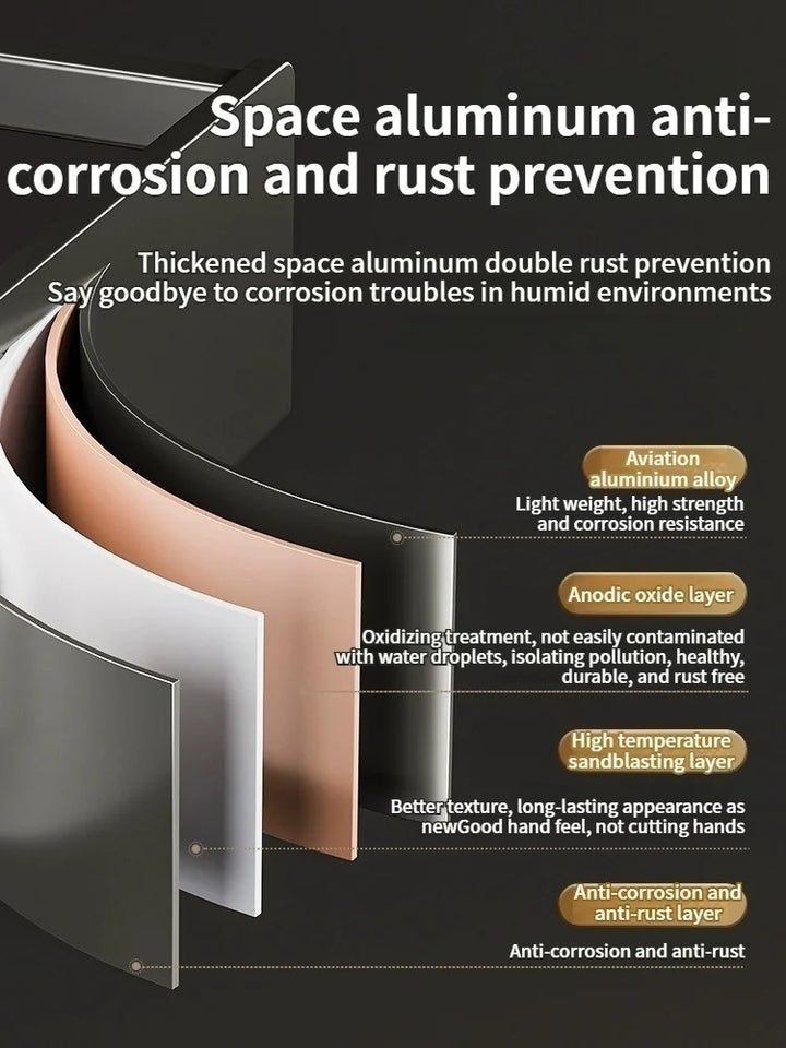 Aluminium Wall Shelf | Stornfield