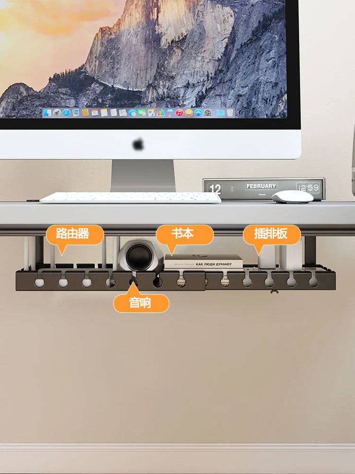 Cable channel under the desk | Stornfield