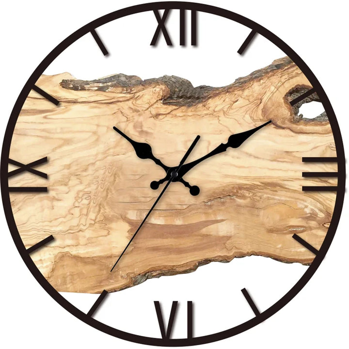 Stornfield | Silent Acrylic and Wood Wall Clock