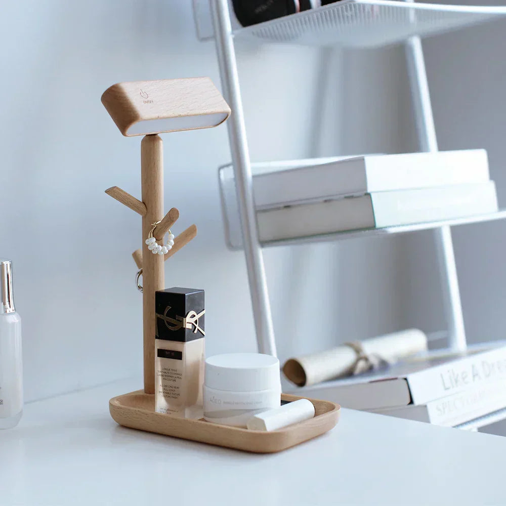 Stornfield | Elegant Dimmable Table Lamp with Storage