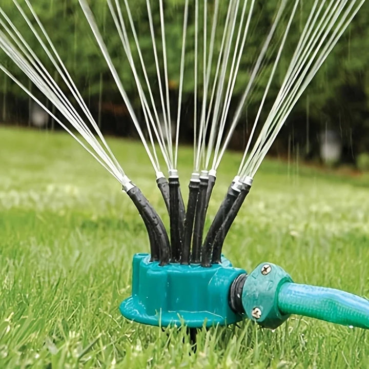 Stornfield | 12-in-1 Garden Irrigation System – Adjustable Sprinkler with 360-Degree Irrigation