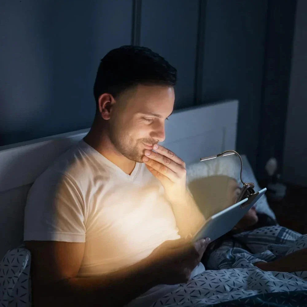 Stornfield | Rechargeable LED Reading Lamp with Touch Control | Autumn Lighting - Nellie
