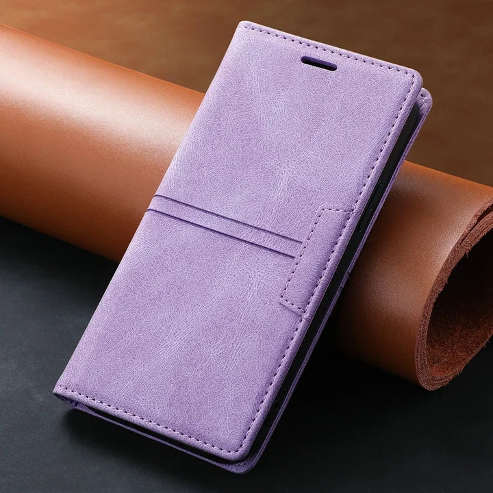 Stornfield | Étui en cuir wallet flip - Google Pixel