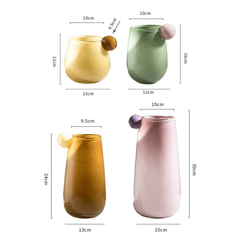 Chubby Glass Globe Vase | Stornfield