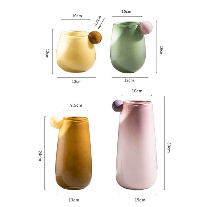 Chubby Glass Globe Vase | Stornfield