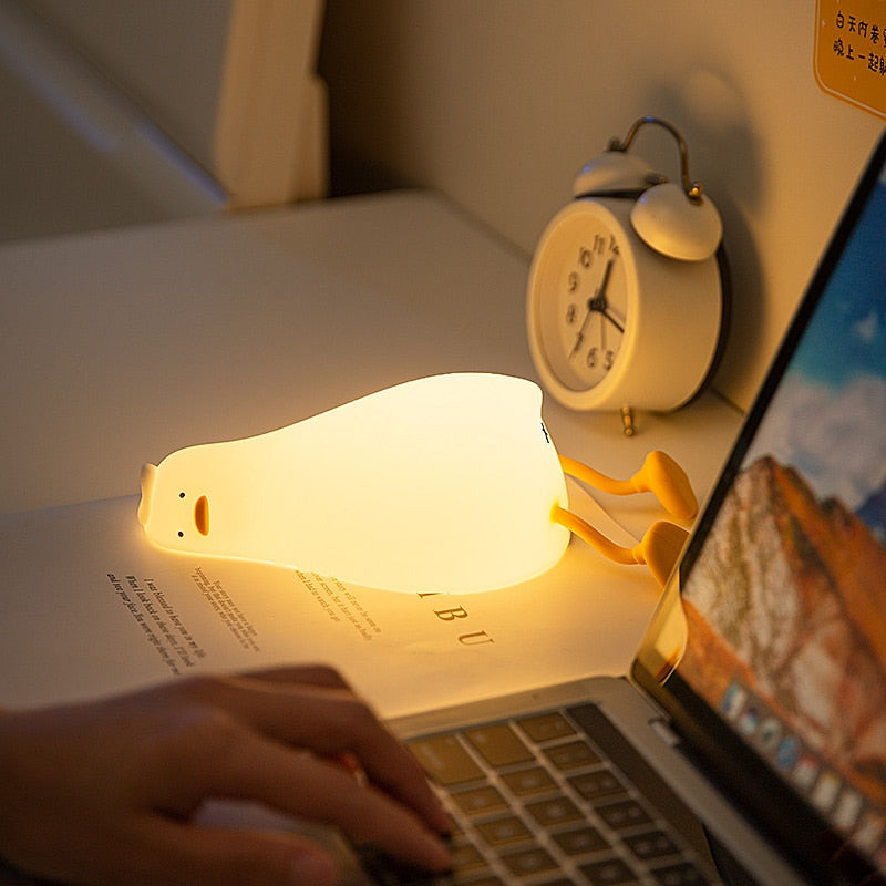 Lazy Flat Duck Atmosphere Night Lamp | Stornfield