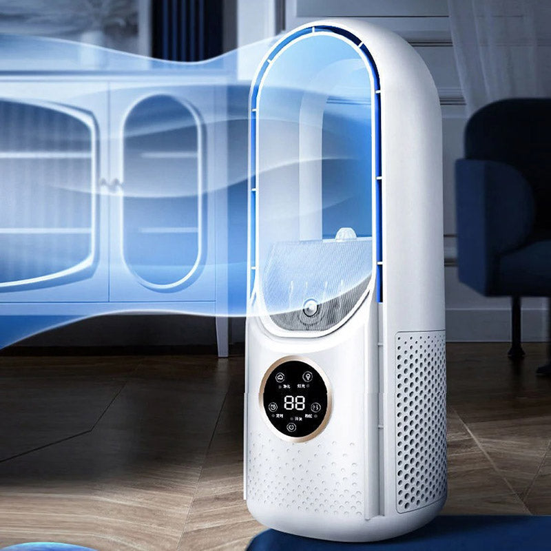 Bladeless Portable Air Conditioner | Ultra-Quiet, Ergonomic Design & Ideal for Home and Office Use | Stornfield