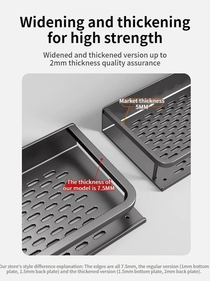 Aluminium Wall Shelf | Stornfield