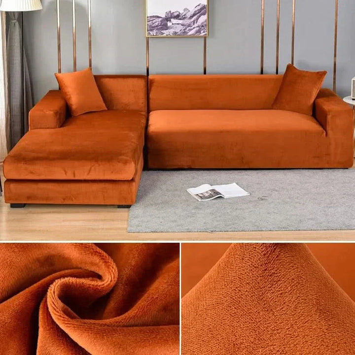 Stornfield | PlushFit - High-Quality Sofa Covers Made of Stretch Velvet
