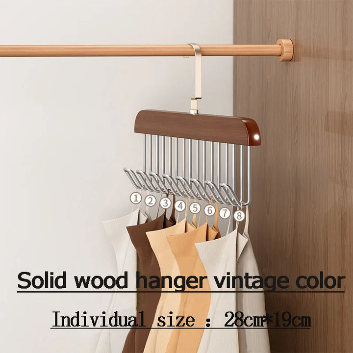 Multi-Hook Space Saver Clothes Organizer Rack | Stornfield