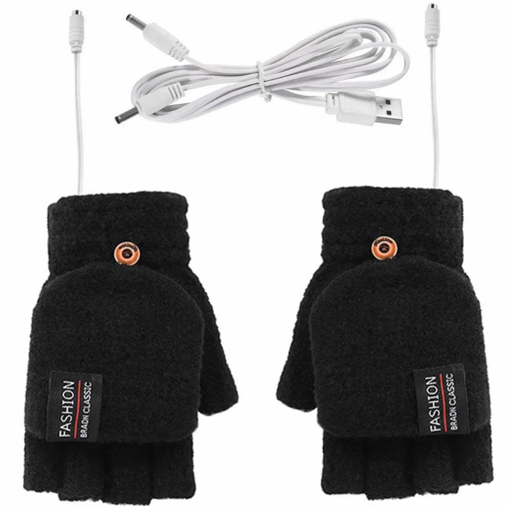 USB Rechargeable Warm Wave Heated Gloves | Stornfield