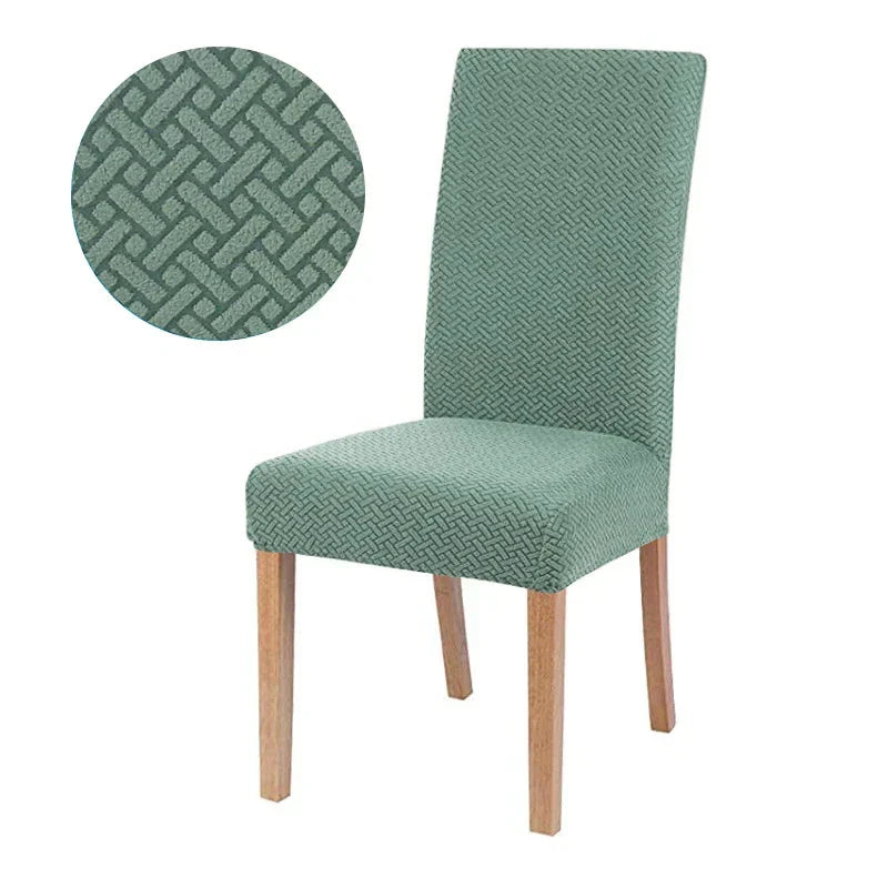 Stornfield | Chair Cover Velvona | Elastic & Thick Padded | Jacquard Stretch Cover | Washable & Wrinkle-Free
