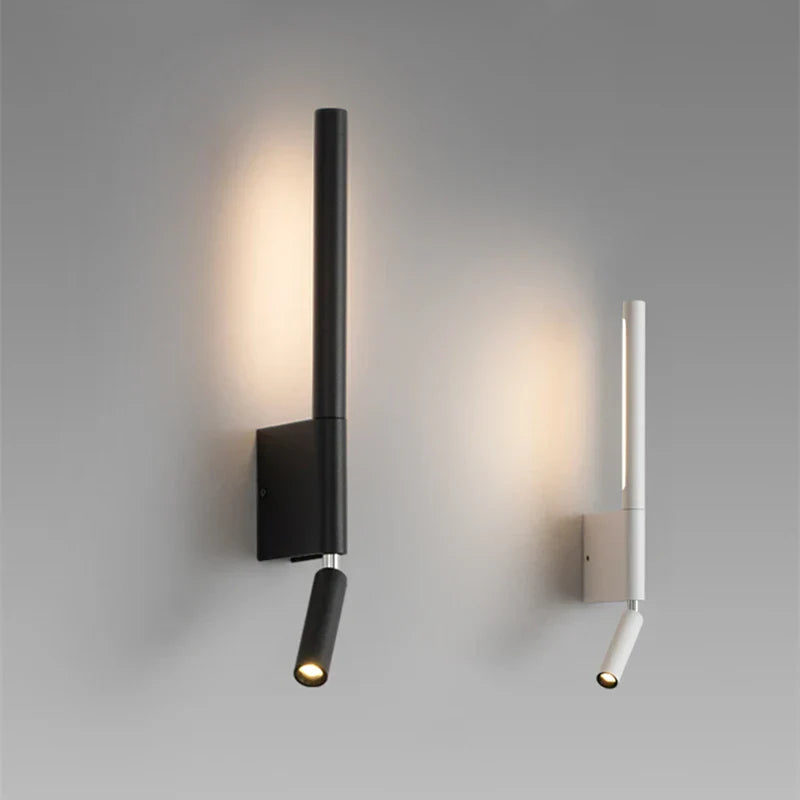 Modern LED wall lamp for bedroom, adjustable wall light in hotel style | Stornfield