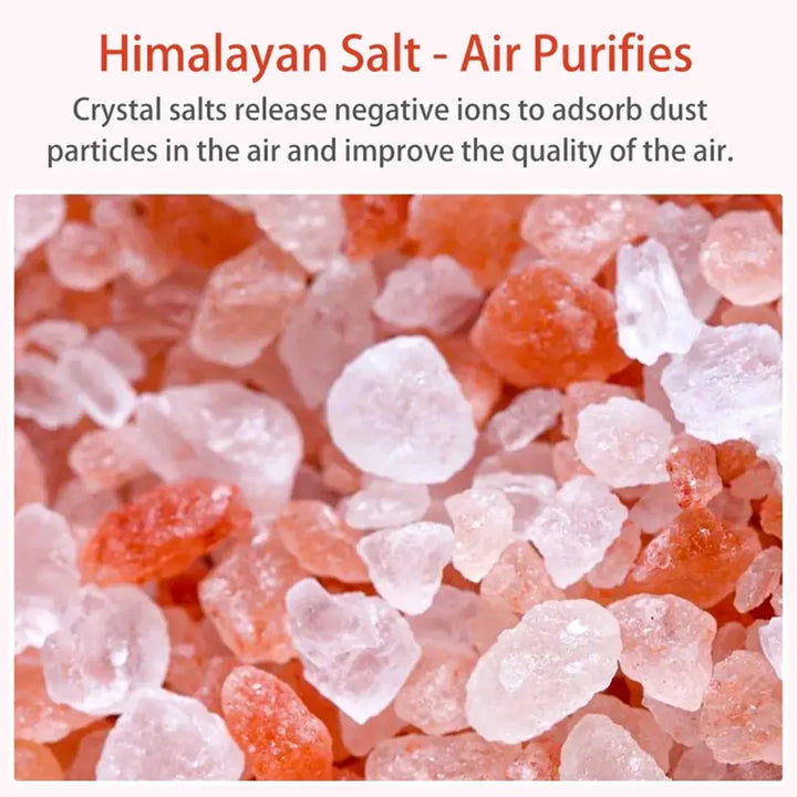 Vaporizer with crystal salt stone fire