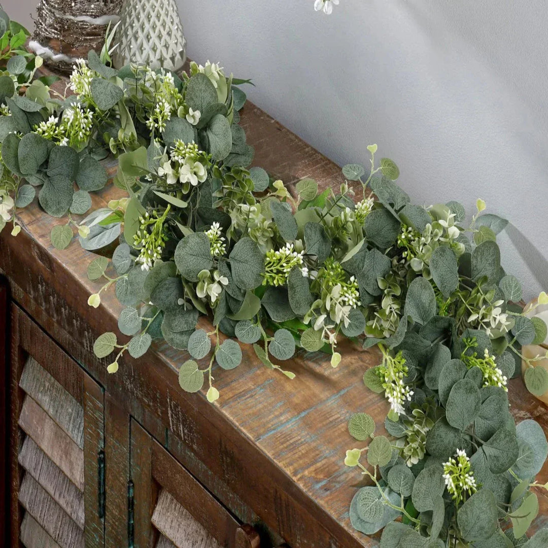 Stornfield | Garland - EucaGreen - Artificial Eucalyptus - Set of 2