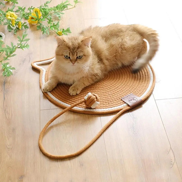 2-in-1 Cat Scratching Carpet & Play Mat Stornfield
