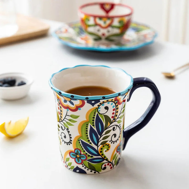 Bohemian Blossoms Coffee Mug | Stornfield