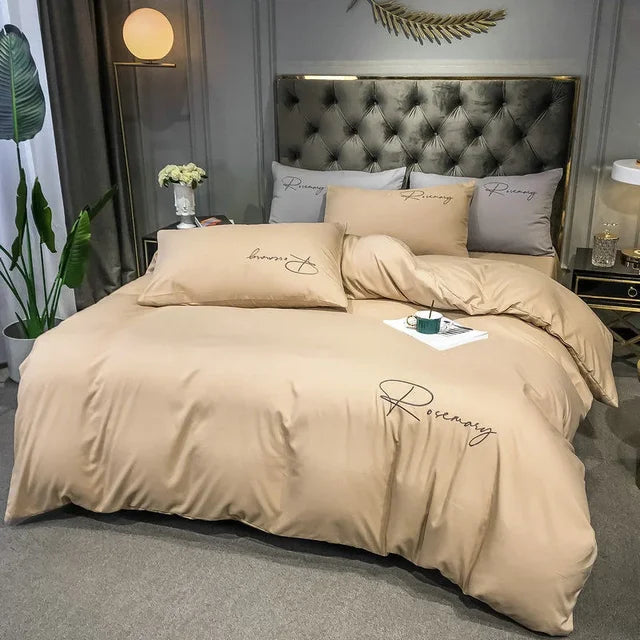 Luxury Duvet Cover with Elegant Embroidery – Soft, Breathable and High Quality | Stornfield