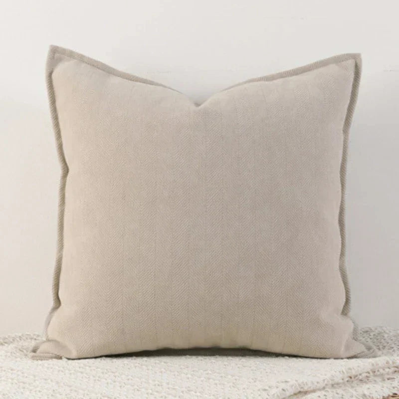 Simple Chenille Pillow Cover for Living Room & Bedroom Decoration – Soft Pillowcase for Modern Home | Stornfield