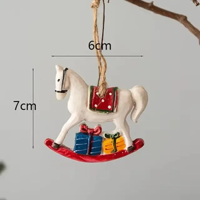 Classic Christmas decoration – Hanging Christmas stockings with moose design | Stornfield