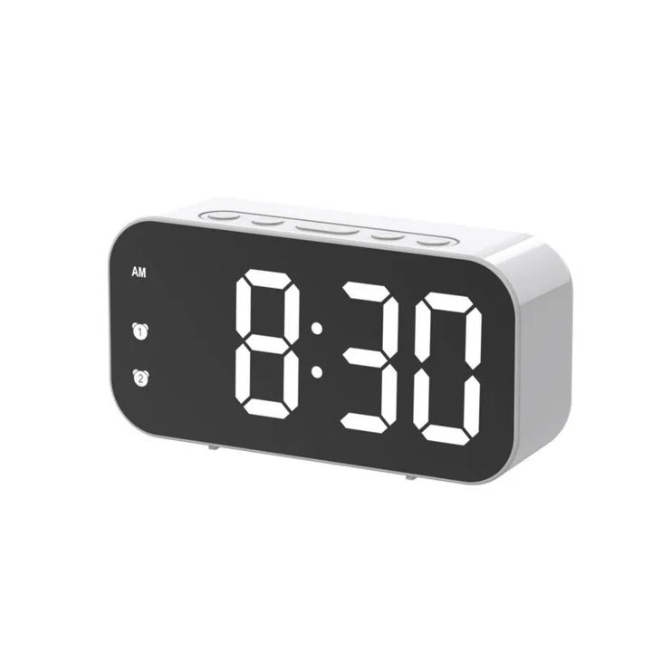 Modern LED alarm clock with temperature display and dual alarm function – Perfect for bedroom, office, and as stylish nightstand decoration | Stornfield