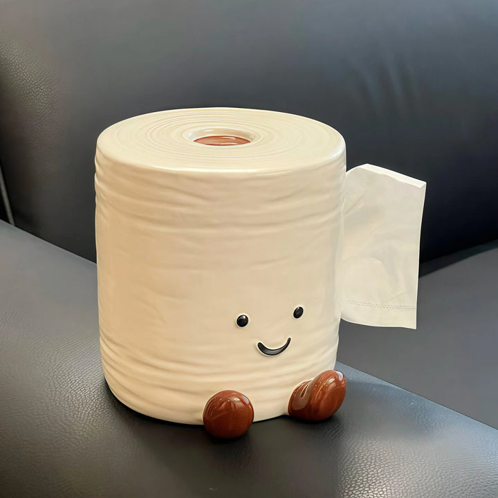 Smiley Toilet Paper Tissue Box | Stornfield