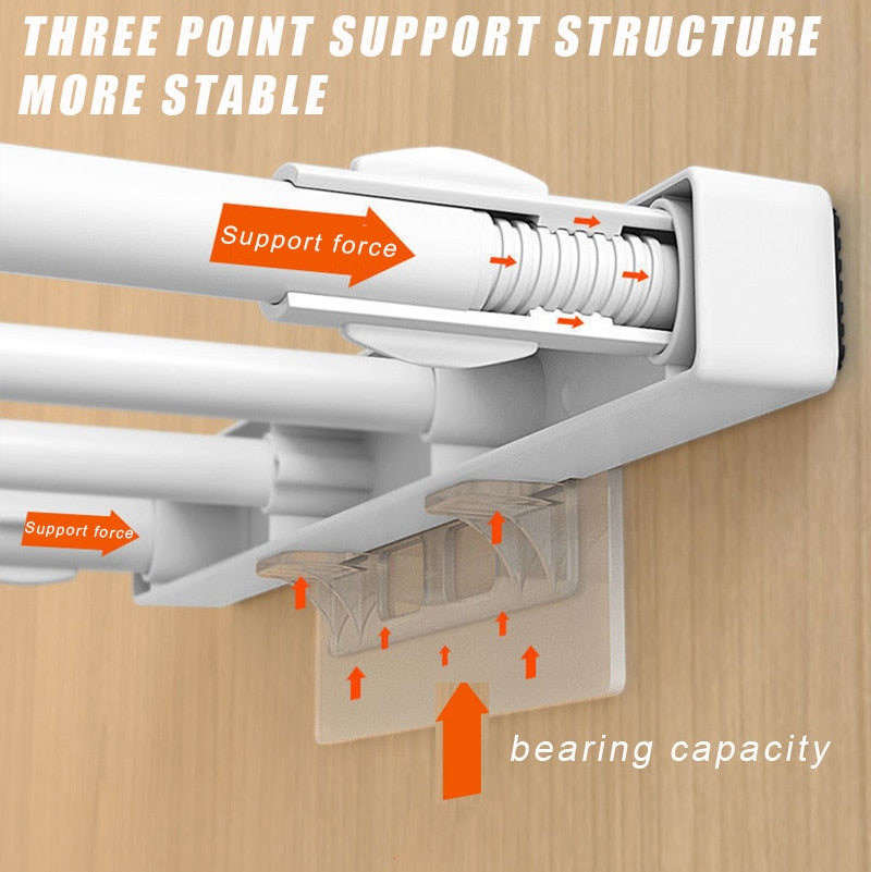 Self-Adhesive Closet Wizard Shelf Support Bracket | Stornfield