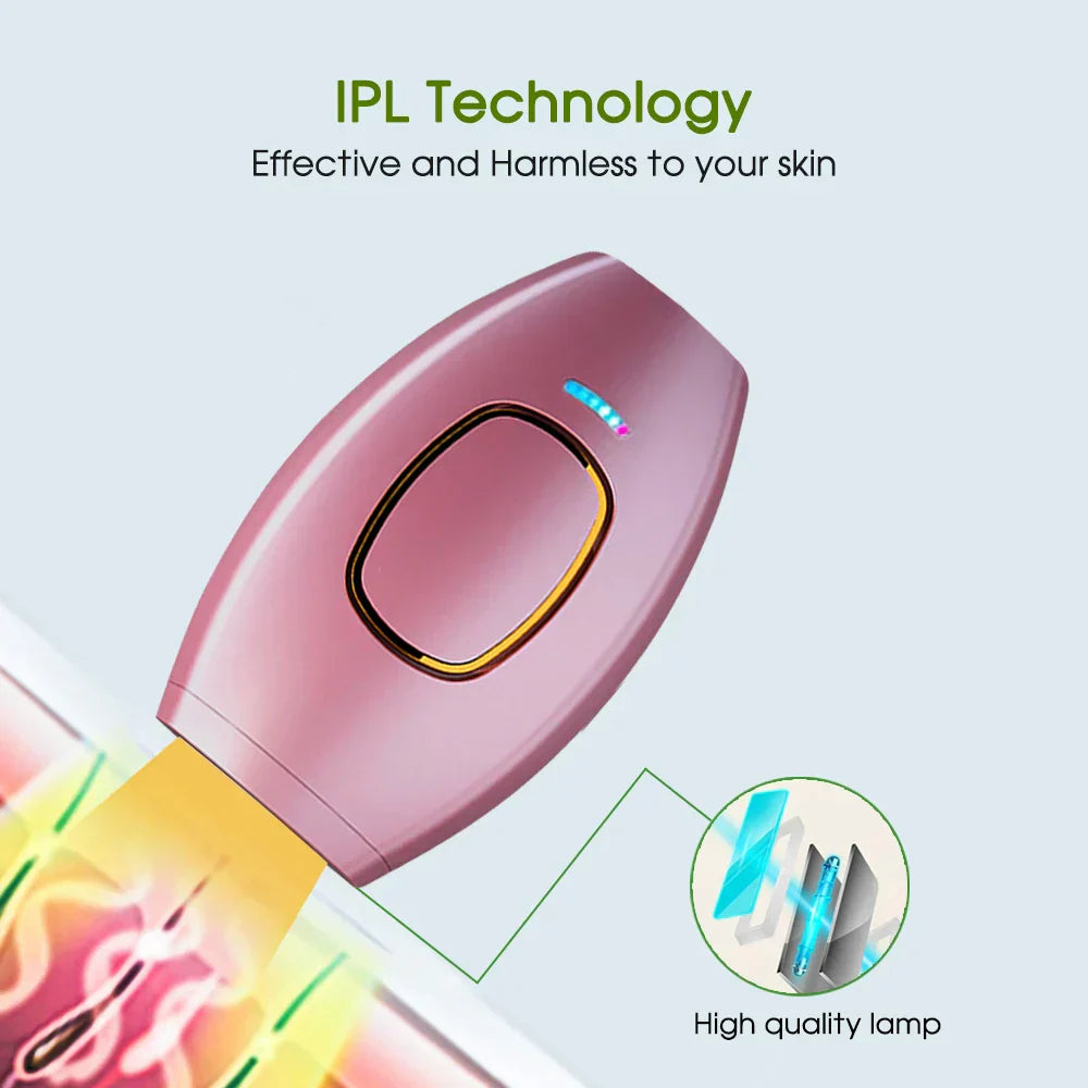 Stornfield | Bikini IPL 500,000 Flash Painless Permanent Laser Hair Removal for Women Home Hair Removal Devices