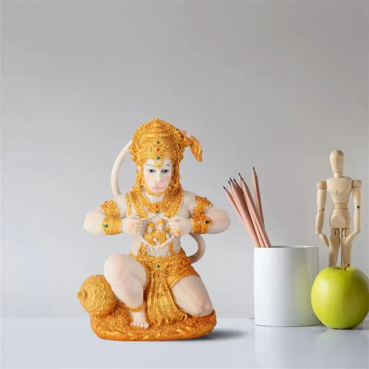 Stornfield | Hanuman Buddha Monkey God Figurine 1 Piece Southeast Asian Style Home Sculpture Lord Hanuman Statue Buddha Ornament