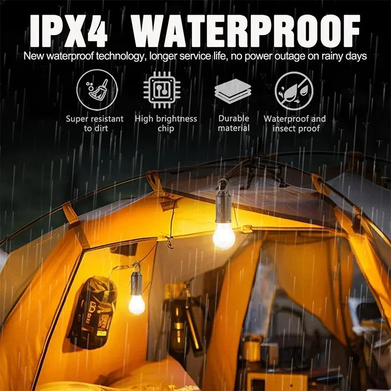 Camping Go Solar Powered Waterproof Light | Stornfield