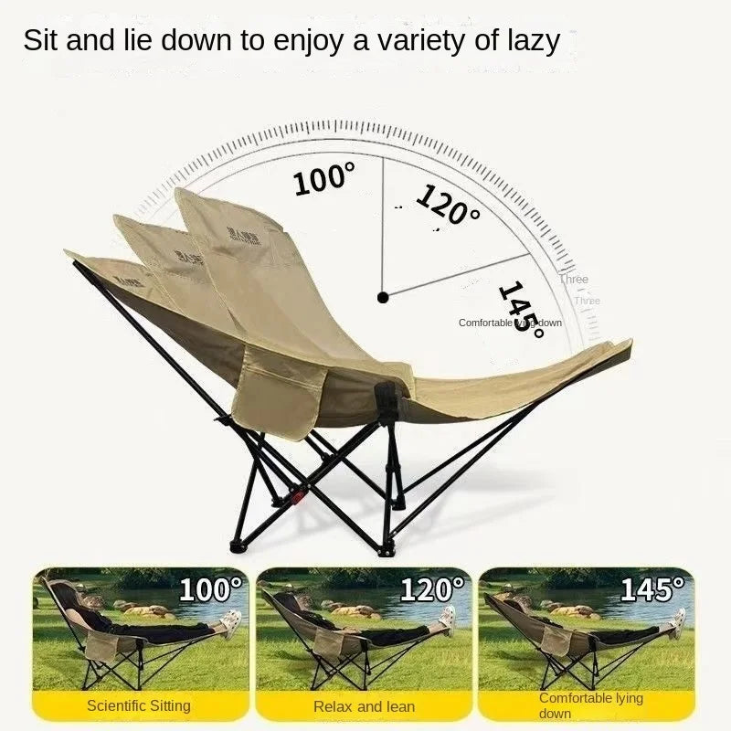 Relax Everywhere Reclining Outdoor Lounge Camping Chair | Stornfield