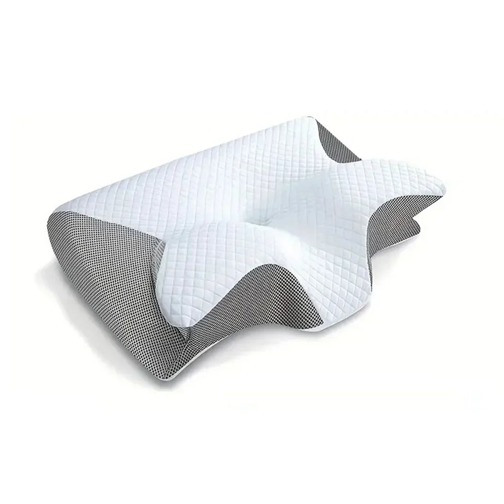 Stornfield | Memory Foam Cervical Pillow | Ergonomic 2-in-1 Design for Neck Pain Relief & Comfortable Sleep