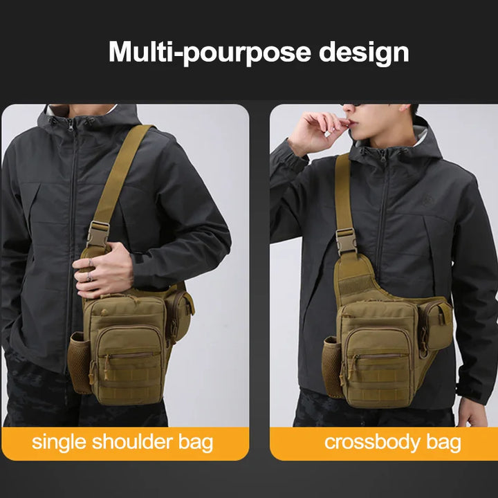 Multi-Pocket Crossbody Compact Hiking Chest Bag | Stornfield