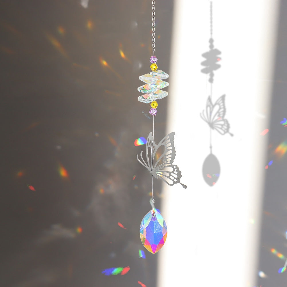 Dream Combo Symphony Crystal Wind Chime Moon Sun Catcher | Stornfield