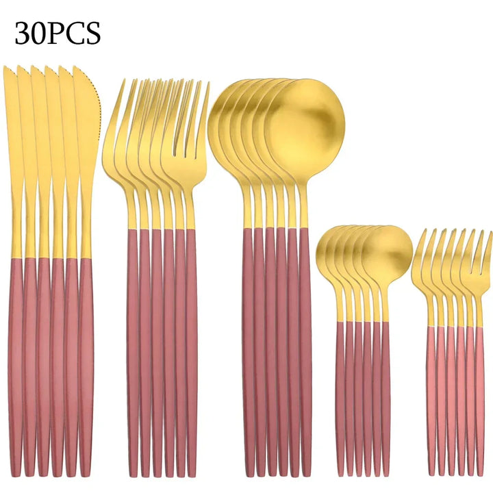 Stornfield | RefinedTable | 30-Piece Cutlery Set