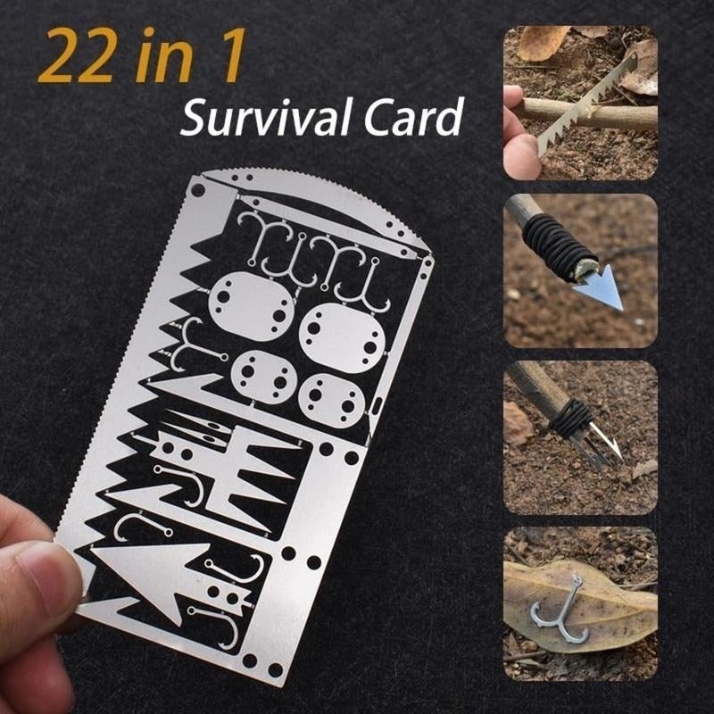22in1 Stainless Steel Outdoor Survival Pocket Tool | Stornfield