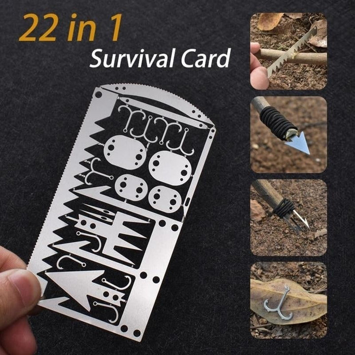 22in1 Stainless Steel Outdoor Survival Pocket Tool | Stornfield