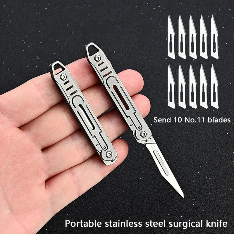 Replaceable Blades Foldable EDC Knife | Stornfield