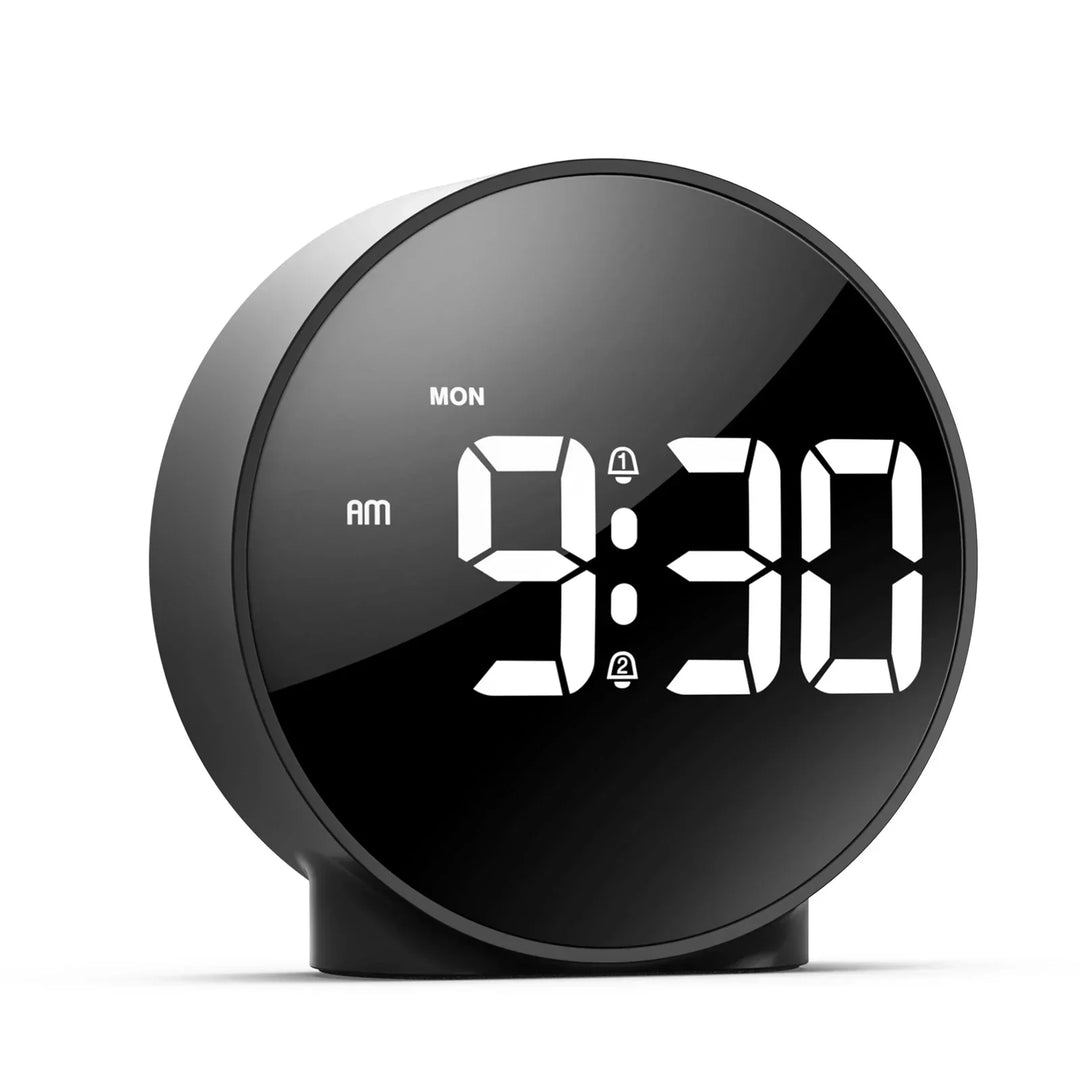Stornfield | BrightTime – Bright LED Digital Alarm Clock with USB Charging