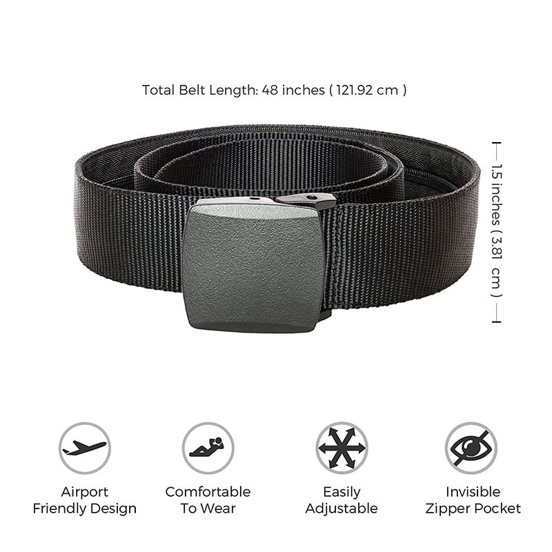 Anti-Theft Hidden Wallet Travel Belt | Stornfield