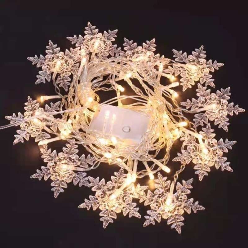 LED Fairy Snowflake Lights | Stornfield