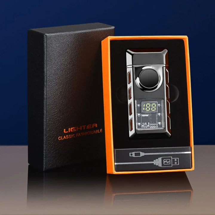 Voice Controlled USB Colorful Double Flame Lighter | Stornfield