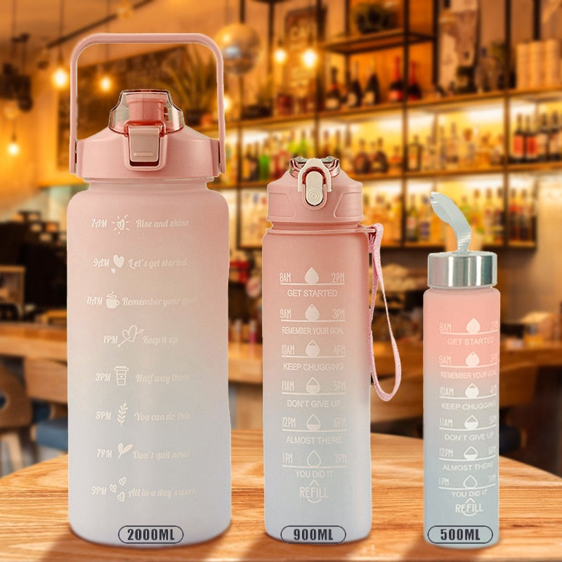 All Day Hydrate Time Marker Water Bottle | Stornfield