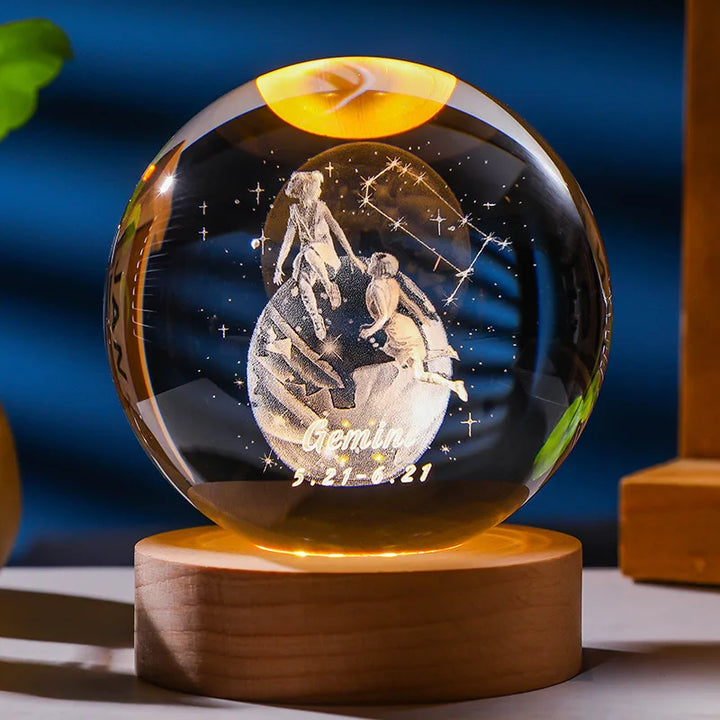 Constellation Crystal Ball Night Light | Stornfield